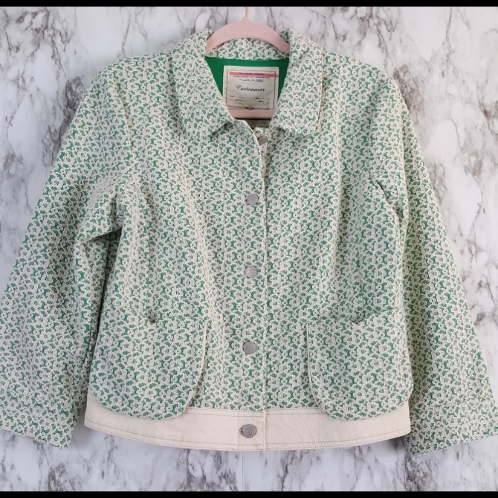 Anthropologie Cartonnier Lace Jacket L